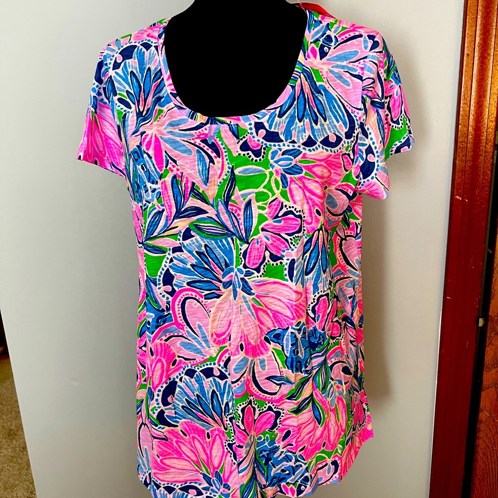 Lily Pulitzer Etta Tshirt NWT